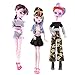 New 10 Sets Random Monster High Dolls Outfits Vest Top Coat Skirt Dress Pants
