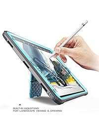 Funda SUPCASE para iPad Pro [resistente] de la Serie Unicorn Beetle PRO, protección completa integrada para Apple iPad Pro, Azul Negro