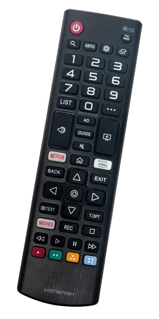ALLIMITY AKB75675301 Remote Control Replacement for LG TV 43UM71007LB 43UM7390PLC 49UM7400PLB 55UM71007LB 55UM7400PLB 70UM7100PLA 75UM7110PLB 32LM6300PLA 43UM7400PLB 49UM71007LB