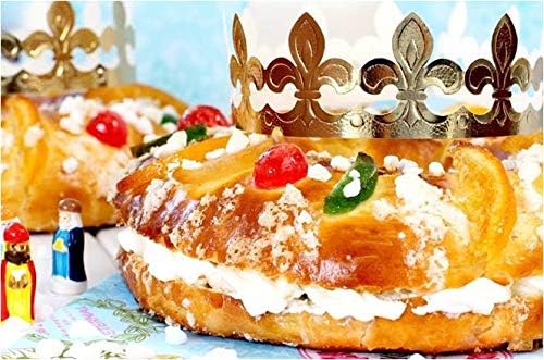 For my cake Kit Roscón de Reyes (Corona, Rey y Haba): Amazon.es: Hogar