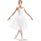 Leo Women's 24" Soft Tulle Juliet Dance Tutu Skirt
