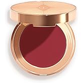 Charlotte Tilbury Pillow Talk Lip & Cheek Cream Blush - Hydrating Face Makeup with a Dewy, Sheer Finish - Enriched with Vitamin E & Beeswax to Soften Skin