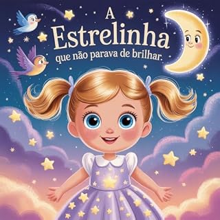 Livro A Estrelinha Que Não Parava de Brilhar: Uma aventura mágica da Lili, uma estrelinha que sonhava em iluminar o mundo.