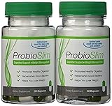 SmartBiotics ProbioSlim Probiotic Supplement Digestive Health Weight Loss 30 Ct (2Â Pack)