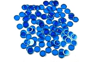 SMALLTOYS OTC Blue Magnetic Bingo Marker Chips 100 Pieces