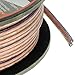 Mediabridge™ 14AWG 2-Conductor Speaker Wire (50 Feet, Clear) - Spooled Design with Sequential Foot Markings (Part# SW-14X2-50-CL)