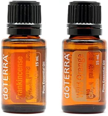 doTERRA Essential Oil 2 in 1 - Frankincense 15ml + Wild Orange 15ml