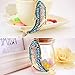 Bolbove Big Shark Keychain Sparkling Keyring Crystal Rhinestones Purse Pendant Handbag Charm (Light Blue)