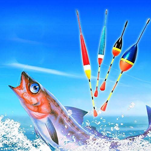 Fishing Bobbers Fishing Floaters - 10Pcs Fishing Floats Set Buoy Bobber Fishing Light Stick Floats Flutuador Mix Size Color For Fishing - Fishing Bobbers Floats