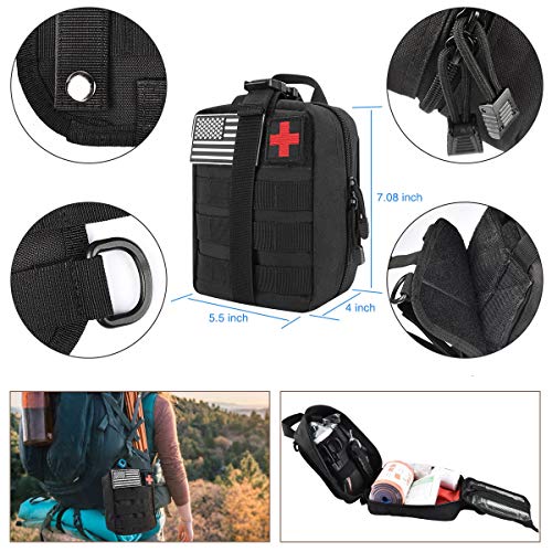 NOOLA Trauma Kit IFAK First Aid Kit Survival Military Tourniquet 36\