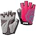 Hawk Ladies Pink Gym Leather Weight Lifting Gloves Cycling Gloves Cross Training Bodybuilding Fitness Workout 1 YEAR WARRANTY!!! ... (Medium)