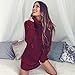 High-necked Sweater Dress,Morecome Womens Casual Long Sleeve Jumper Turtleneck Sweaters