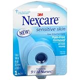 Nexcare Sensitive Skin Low Trauma Tape 1 X 144 Inch - 1 Ea