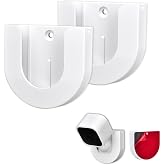2 Pack Wall Mount for Blink Mini Indoor Camera,Strong Adhesive Camera Mount Base for Blink Mini Indoor Camera,Two Ways Easy Installation, No Drilling or Screw Secured Fixed