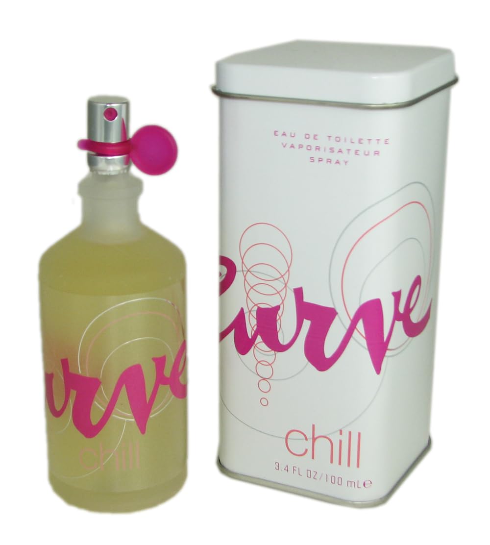 Curve Chill Eau De Toilette Perfume Spray, Perfume for Women 3.4oz