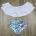 tengweng Women Fashion Halter Two Piece Push up Candy Color Bikini Set Padded Swimsuit