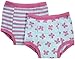 i play. Reusable Absorbent Training Underwear (2 pack) Aqua Butterfly, 3T