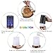 Essential Oil Diffuser MOICO Ultrasonic Cool Mist Oil Diffuser with Waterless Auto Shut-Off Protection,7 Colors Changed LED 100ml Capacity Metal Aromatherapy Diffuser （Tree）thumb 4