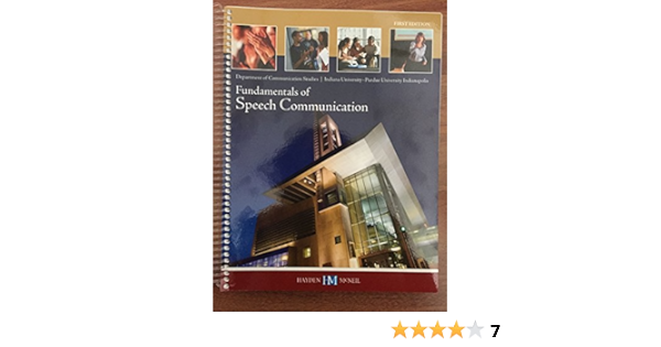 Fund Of Speech Communication Custom Hayden H Mcneil 9780738059846 Amazon Com Books