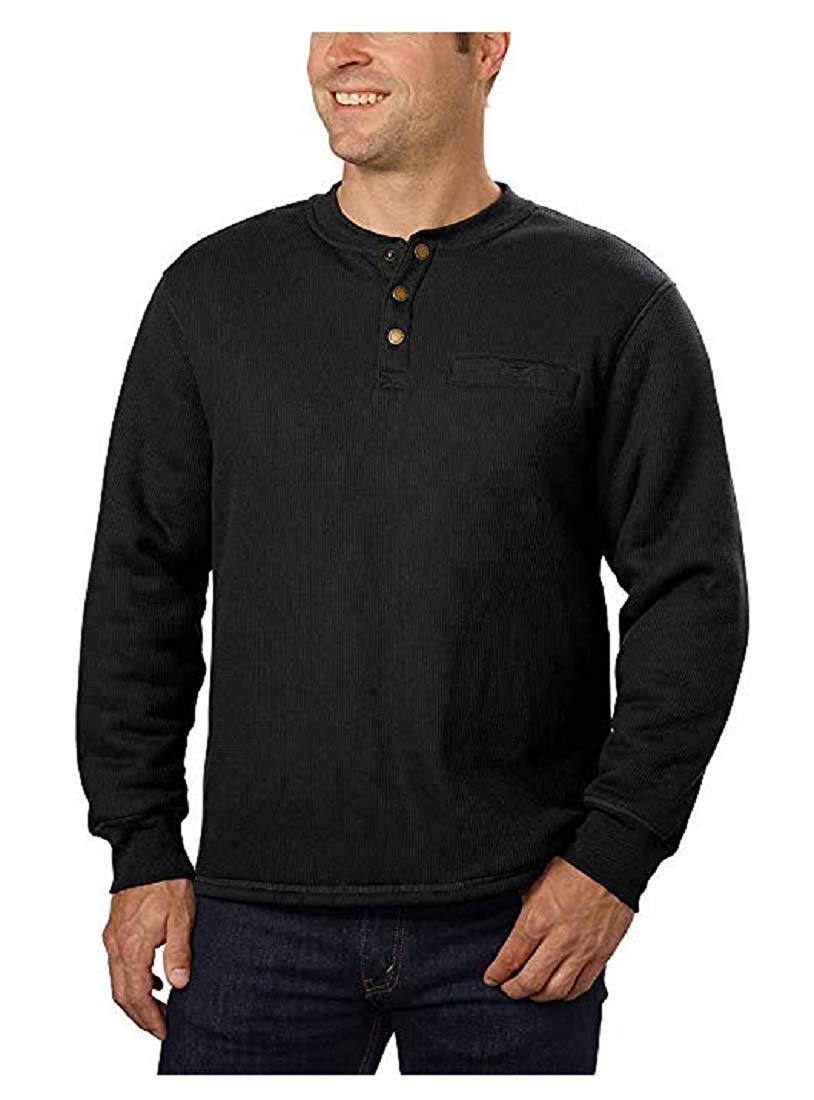 Sherpa Lined Thermal Henley, Variety 