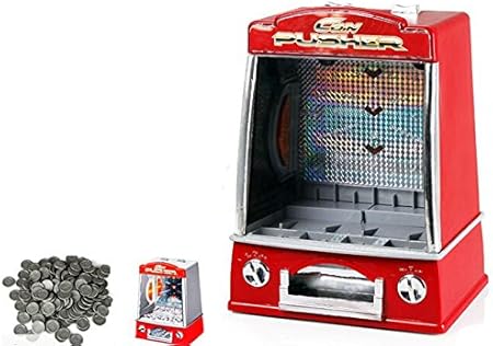 Amazon 子供の コインゲーム コインプッシャー機器 メダルゲーム ミニクレーンゲーム コインプッシャーゲーム ファミリー 部屋で キャッチャー マルチゲームセット おもちゃ
