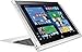 HP 2018 Pavilion x2 Detachable 2-in-1 Laptop Tablet, 10.1 inch HD IPS Touchscreen, Intel Quad-Core Atom x5-Z8350, 32GB eMMC SSD, 2GB RAM, 802.11ac WiFi, Bluetooth, USB Type C, Windows 10