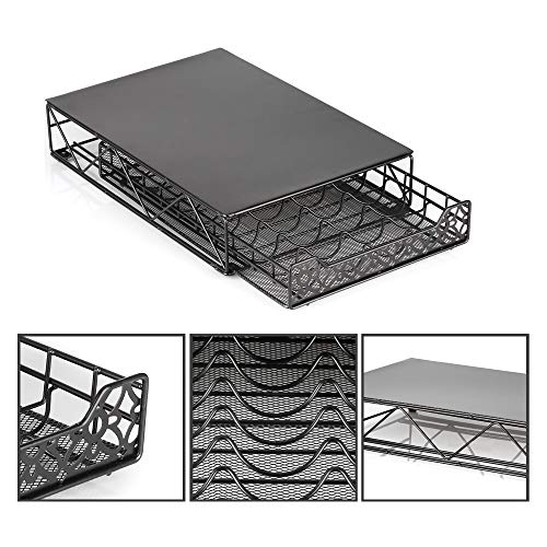 RECAPS Coffee Pod Holder Pod Drawer Storage Coffee Capsules Kitchen Organizer Compatible with