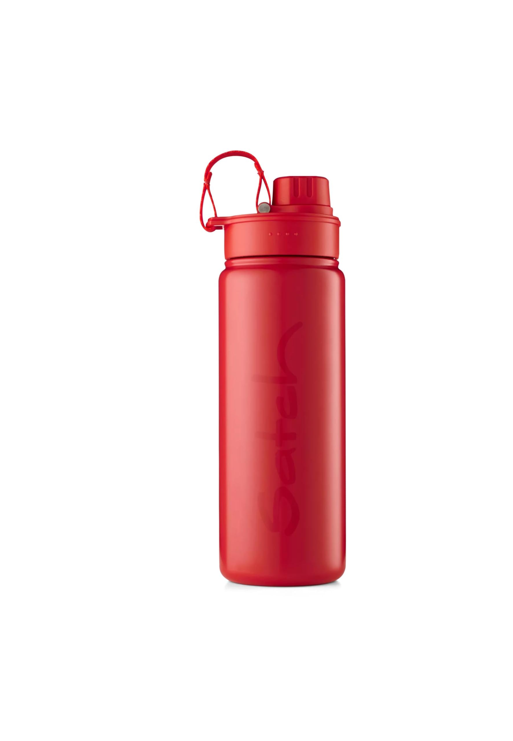 satch Water Bottle, Drinking Bottle Made of Stainless Steel BPA-Free 0.5 L, Leak-proof and Suitable for Hot and Cold Drinks Red Steel - Red