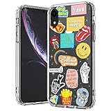 MOSNOVO Compatible for iPhone XR Case, Clear Pop