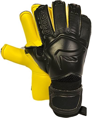 KRONIS Goalkeeper Glove Academy Blue |Size 7-11| Professional Level Goalkeeper Gloves |Adult & Youth| Designed for top Performance, Durability, Safety, and Comfort|