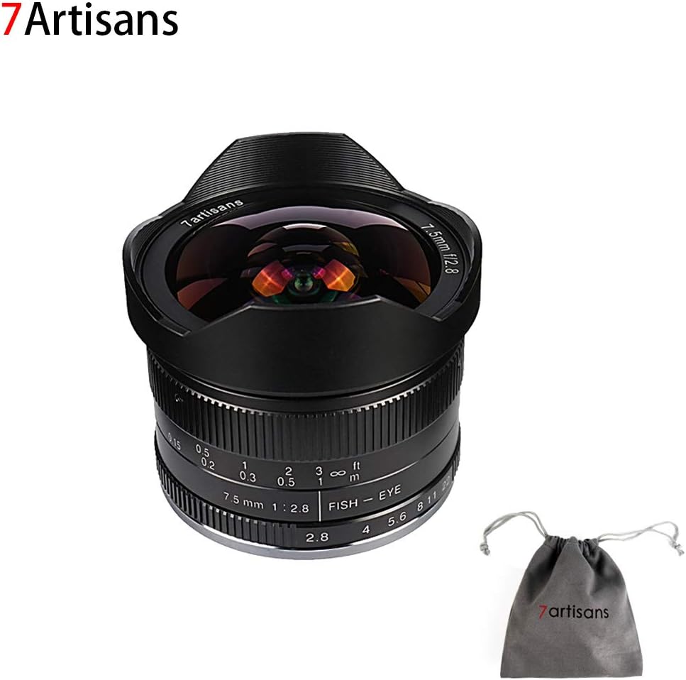 7artisans Objectif Fixe 35 Mm F1.4 Mark II APS-C à Mise Au Point Manuelle Pour Appareils Photo Sony E Mount A6500 A6300 A6100 A6000 A5100 A5000 A9 NEX 3N NEX 5 NEX