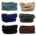 6PCS Outdoor Magic Headband Elastic Seamless Bandana Scarf UV Resistence Sport Headwear