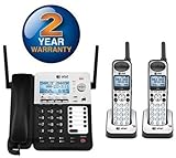 AT&T SB67138 + (1) SB67108 3 Handset Corded / Cordless Phone Bundle (4 Line)