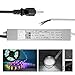 LEMONBEST Waterproof Power Supply Driver Transformer DC 12V Adapter for Garden Lights LED Landscape LED Strip Lights, 30W Power Supply Switching AC to DC 12V 1.8meter cable With Power Plug