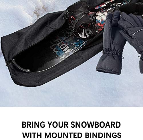 YumyKit Ski Bag with Shoulder Strap | Travel with Skis Up to 215 cm | Waterproof - for Men, Women and Youth 4 YumyKit Ski Bag with Shoulder Strap | Travel with Skis Up to 215 cm | Waterproof - for Men, Women and Youth