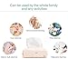 Dry Baby Wipes Octmami Soft Dry Cotton Wipes Baby Tissue Cotton for Sensitive Skin Portable 3 Packs 300 Count