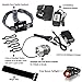Night Eyes- 1200 Lumens Mountain Bike Headlight Bike LED Light -Rechargeable 8.4V 8800mA ABS Waterproof Battey-Free Aluminum BikeTaillight Bonus -NO Tool Required