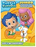 Nickelodeon Bubble Guppies Educational Coloring and Activity Book ~ Let's Go Outside! (64 Pages; 7.75