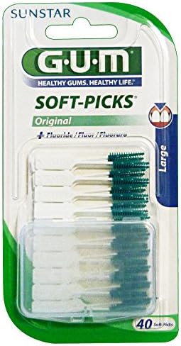 Gum Soft Picks Large 40 Units