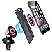 Nochoice Car Mount Magnetic Air Vent Mount Holder For iPhone se/ 6s / 6 plus /5s ipad Samsung Galaxy s6 / s5 / s4 / s3 Galaxy Note /3 /4 (Black)