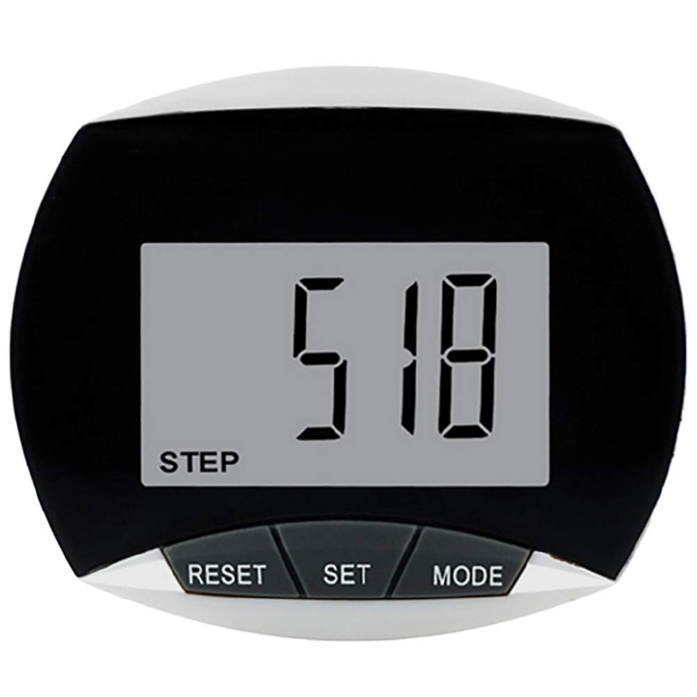 Lintat Pedometer LCD Multi-function Walking Step Counter with Belt Clip for Measuring Steps Distance and Calorie