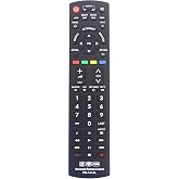 Replacement Remote Control for Panasonic TVs. 1 Year Warranty