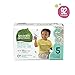 Seventh Generation Baby Diapers for Sensitive Skin, Animal Prints, Size 5, 92 count (Packaging May Vary)