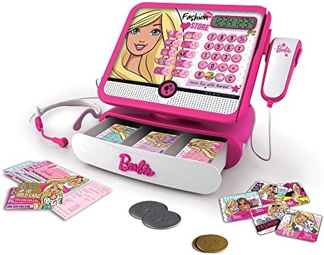 Caixa Registradora Da Barbie Para Comprar Caixa Registradora Luxo Barbie Rosa Amazon Com Br