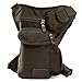 ELEGIANT New Men Multi-Purpose Racing Drop Leg Bag Motorcycle Outdoor Bike Cycling Thigh Tactical Bag Army Green