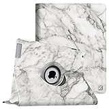 Fintie Apple iPad 2/3/4 Case - 360 Degree Rotating Stand Smart Case Cover for iPad with Retina Display (iPad 4th Generation), iPad 3 & iPad 2 (Automatic Wake/Sleep Feature) - Marble