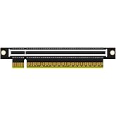 GLOTRENDS PA17 PCIe 5.0 X16 Riser Adapter Card, Left Angle(0-270 Degree) | Low-Profile for 1U/2U Server Installation, No hot-plugging