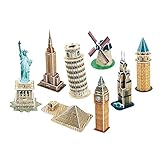 Mini Architecture Series 4 3D Puzzle by CubicFun