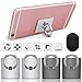 Cell Phone Holder, 4 Pack SENHAI Universal Smartphone Ring Grip Stand Car Mounts for iPhone, Ipad, Samsung HTC Nokia Smartphones, Tablet (2 Black, 2 Sliver)