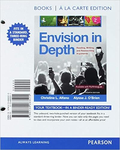 Amazoncom Envision In Depth Reading Writing And - 